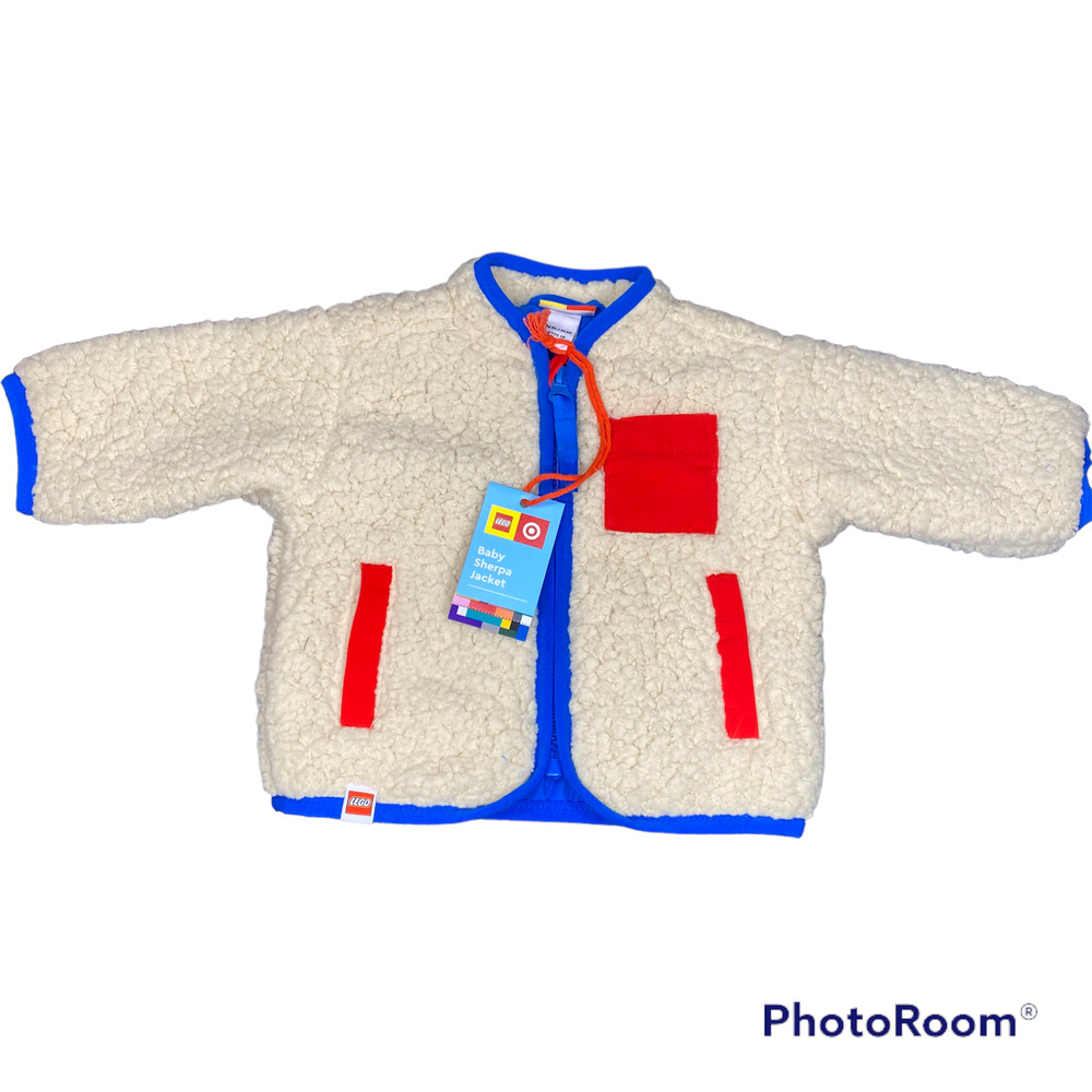 LEGO x Target Collection Baby Sherpa Jacket Size Newborn